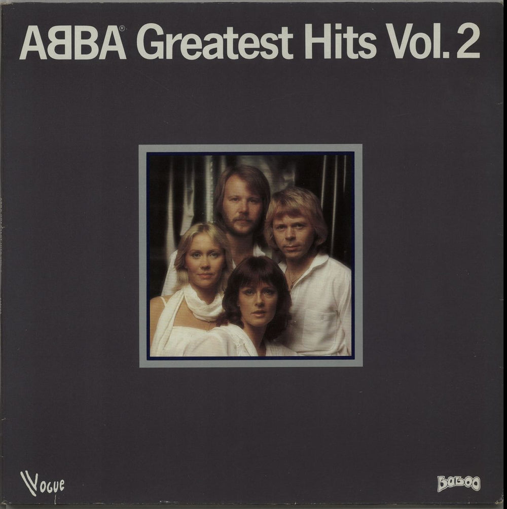 Abba Greatest Hits Vol. 2 - 1st French vinyl LP album (LP record) 508580