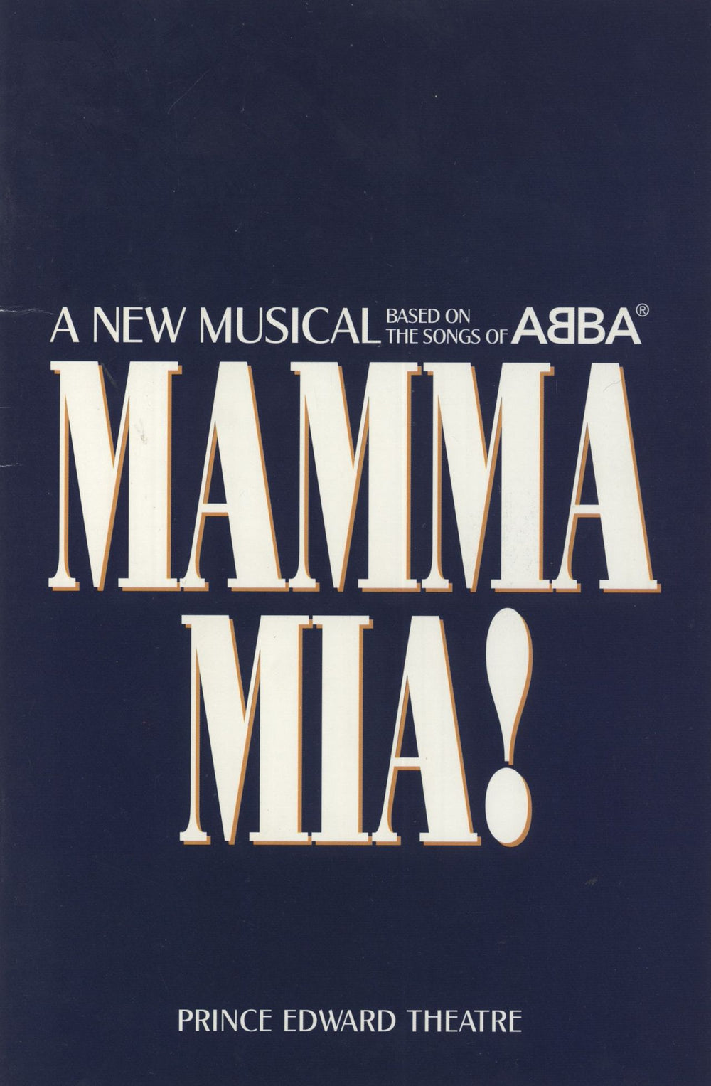 Abba Mamma Mia! + Ticket stubs UK Promo tour programme PROGRAMME & TICKETS