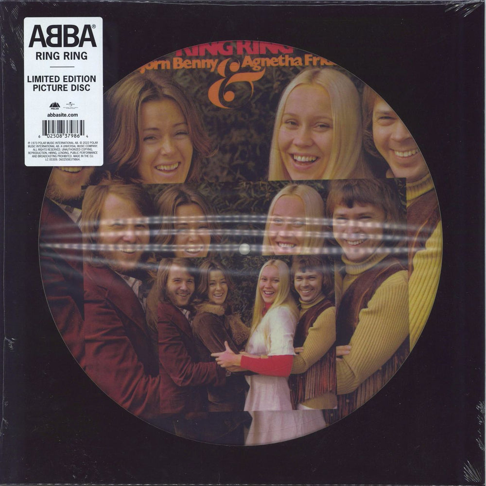 Abba Ring Ring - Sealed UK picture disc LP (vinyl picture disc album) 0602508379864