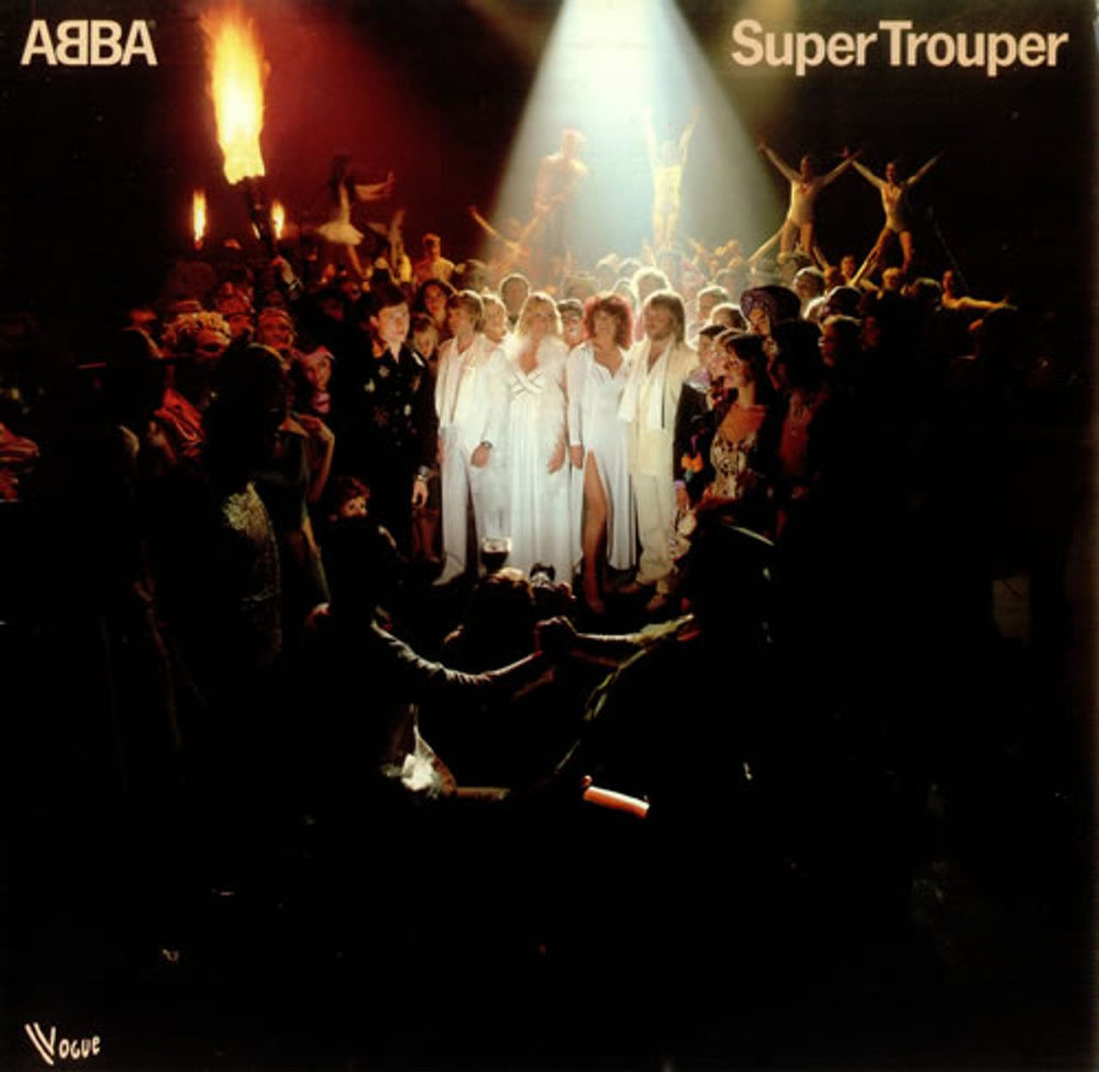 Abba Super Trouper French vinyl LP album (LP record) 574019