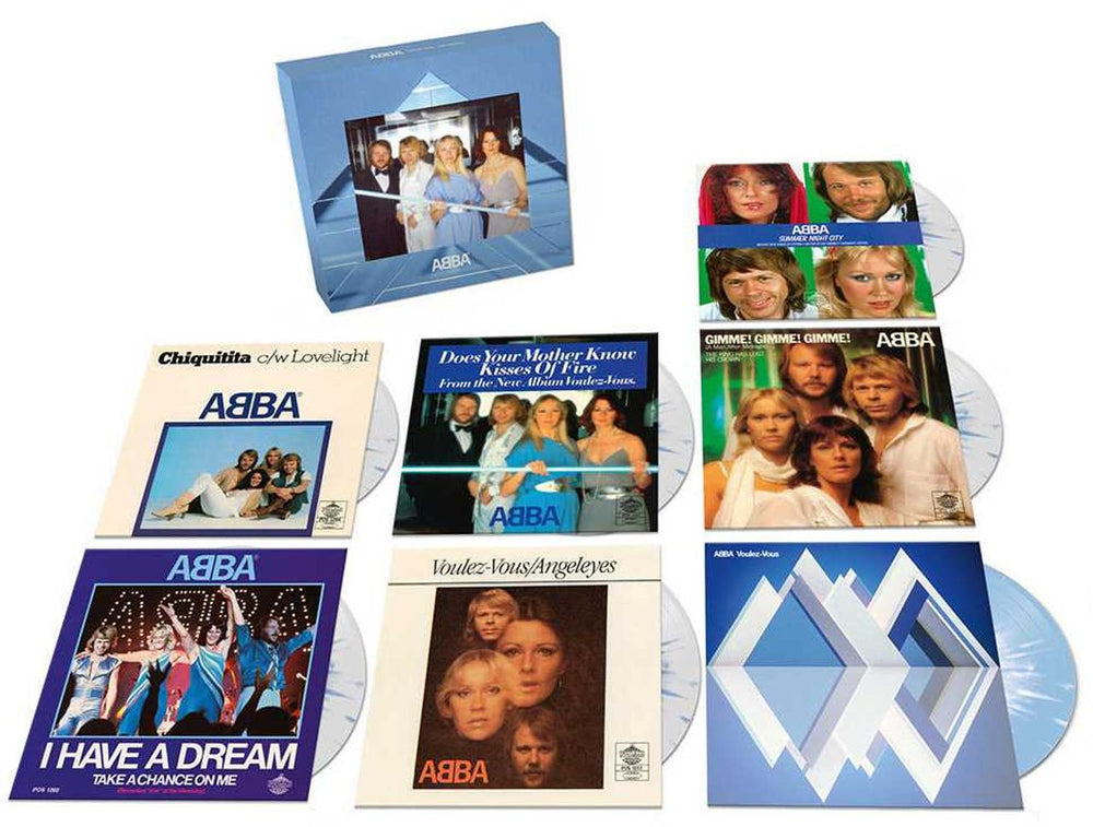 Abba Voulez-Vous - 7" Singles Boxset - Sealed UK 7" single box set 7730918