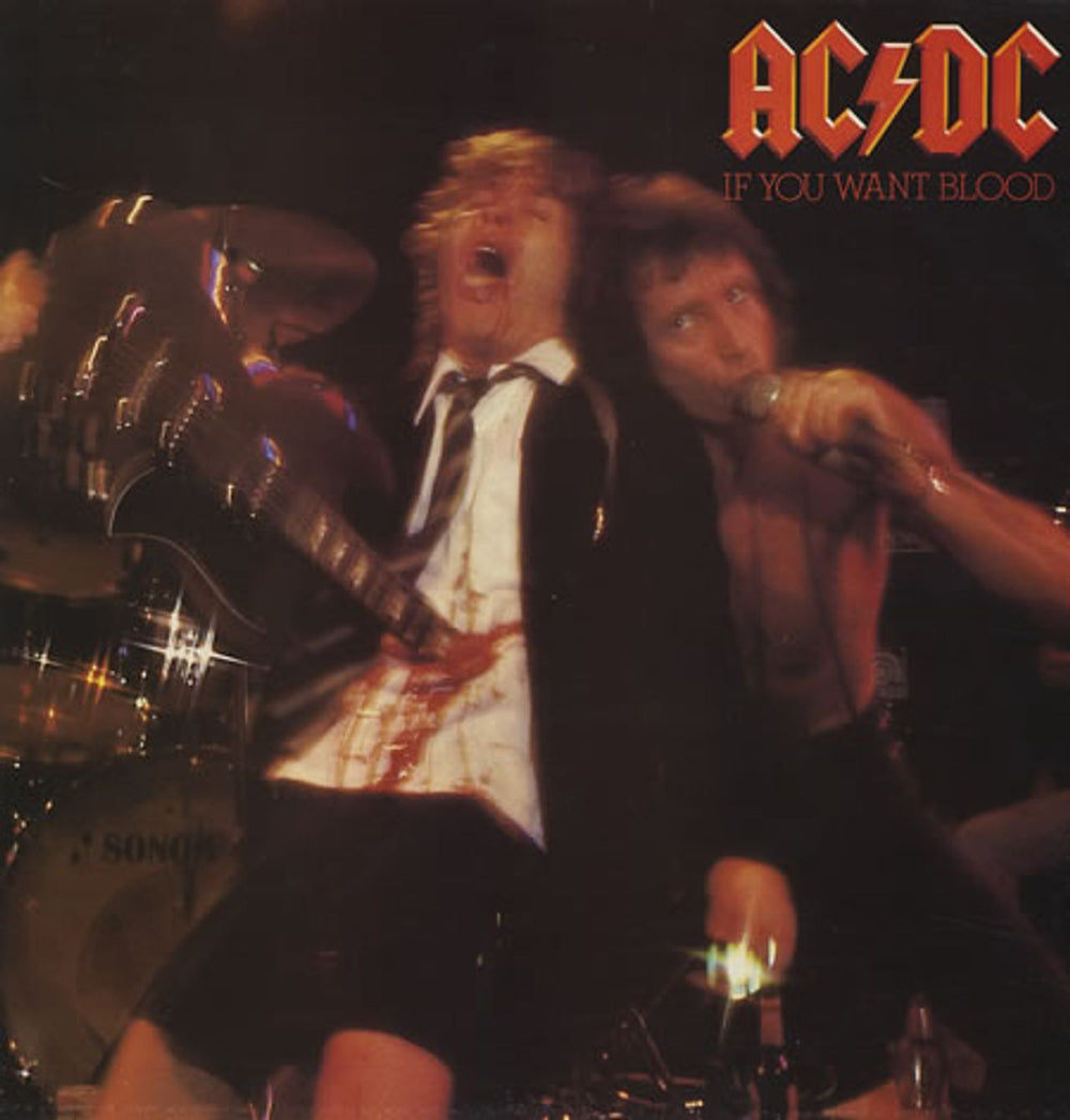 AC/DC If You Want Blood You've Got It - EX UK vinyl LP album (LP record) K50532