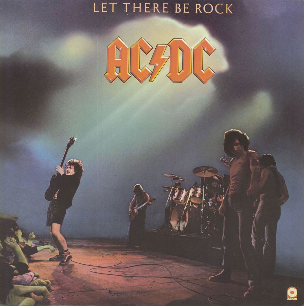 AC/DC Let There Be Rock French vinyl LP album (LP record) 50366