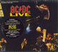 AC/DC Live & Bonus Track Japanese 2 CD album set (Double CD) AMCY-465~6