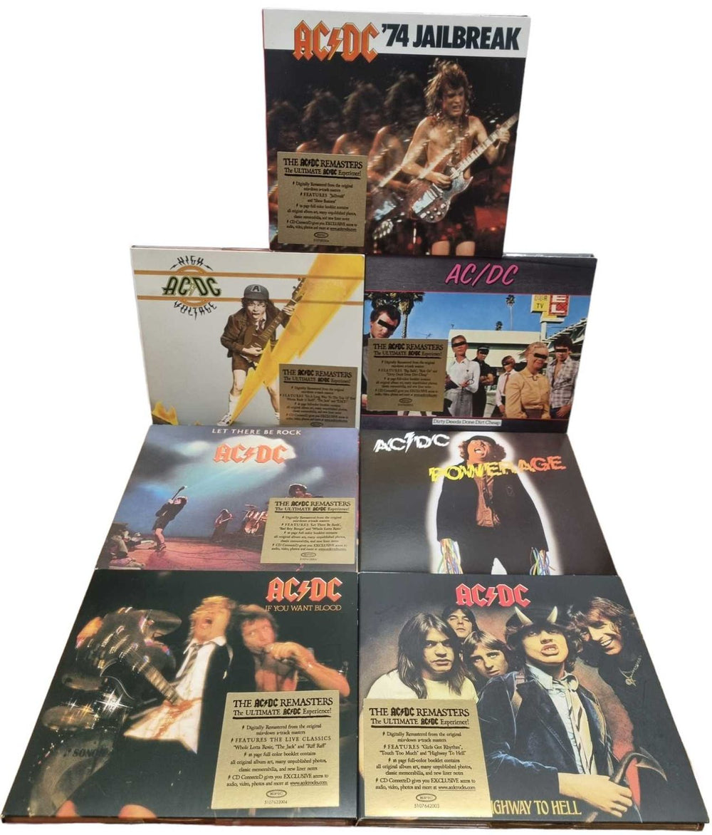 AC/DC The AC/DC Remasters - 17 Albums UK CD album (CDLP)