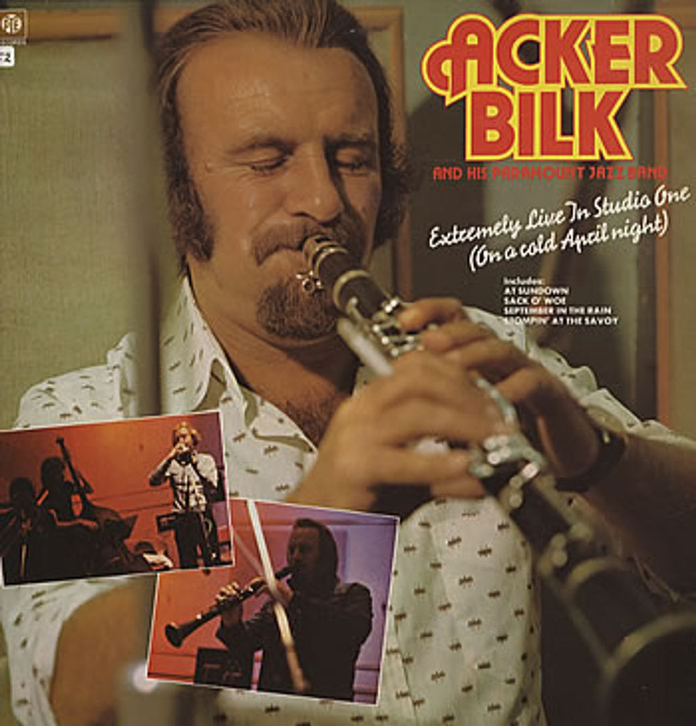 Acker Bilk Extremely Live In Studio One (On A Cold April Night) UK vinyl LP album (LP record) NSPL18569