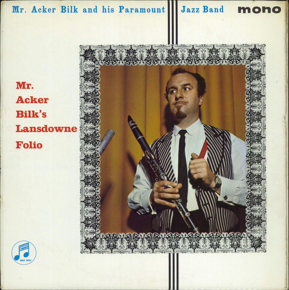 Acker Bilk Mr. Acker Bilk's Lansdowne Folio UK vinyl LP album (LP record) 33SX1348