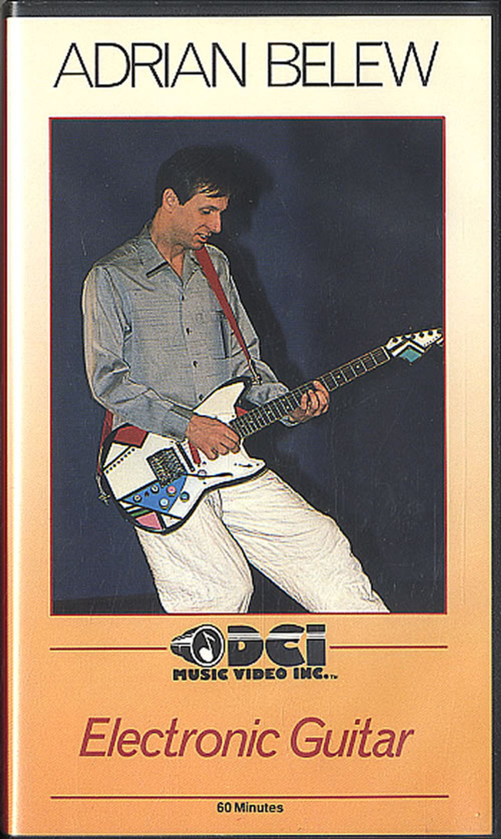 Adrian Belew Electronic Guitar German video (VHS or PAL or NTSC) VH006