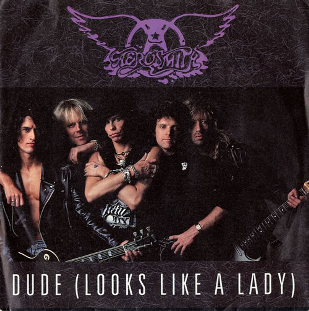 Aerosmith Dude [Looks Like A Lady] German 7" vinyl single (7 inch record / 45) GEF72