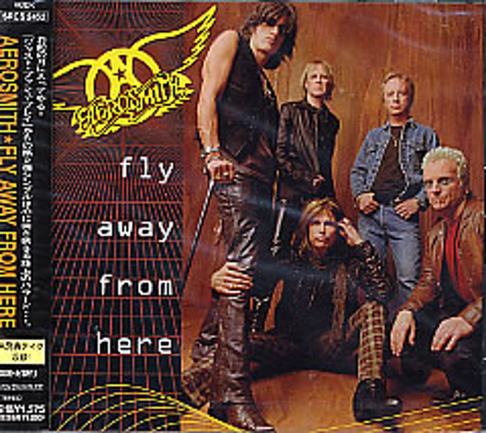 Aerosmith Fly Away From Here Japanese Promo CD single (CD5 / 5") SRCS-2452