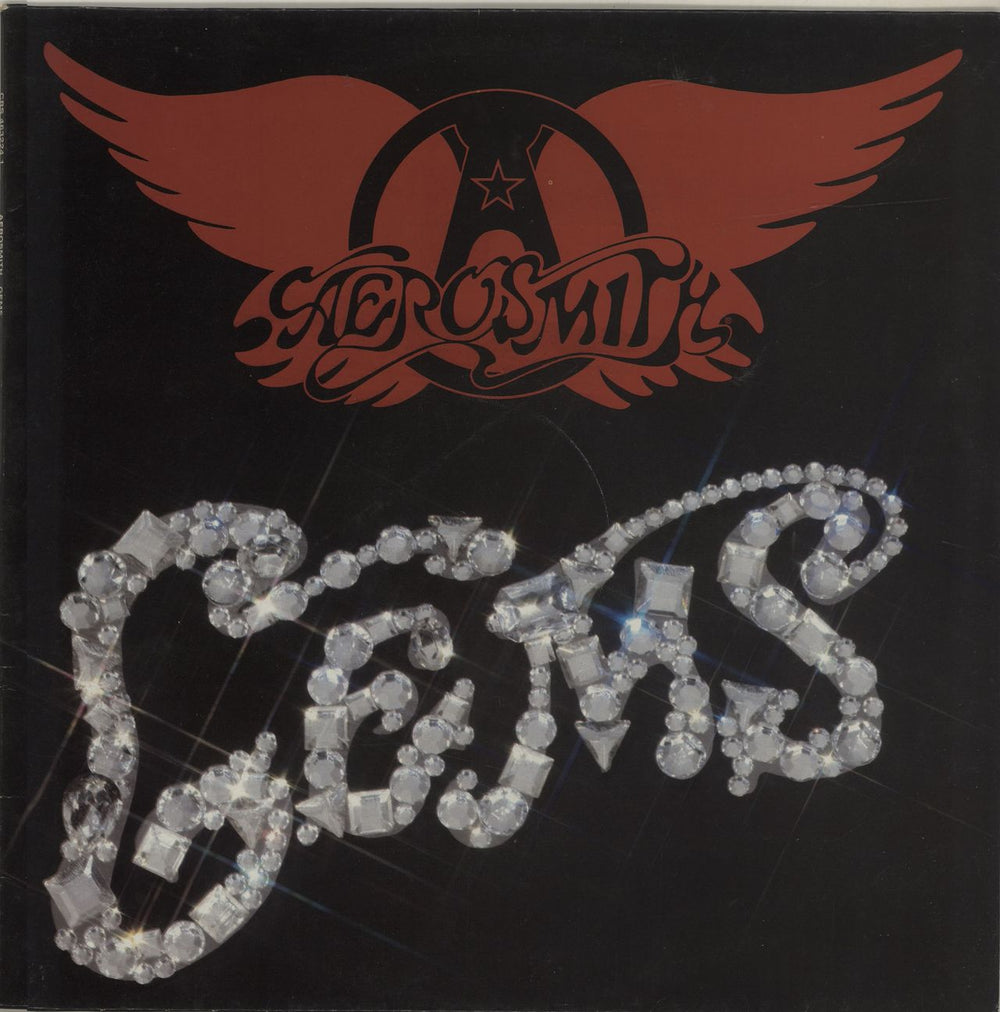 Aerosmith Gems Dutch vinyl LP album (LP record) CBS4632241