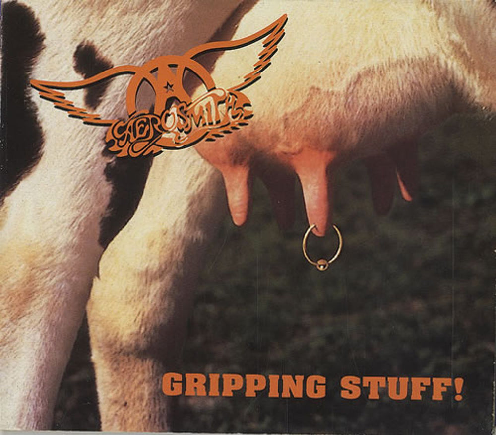Aerosmith Gripping Stuff - Digipak UK Promo CD album (CDLP) GRIP1