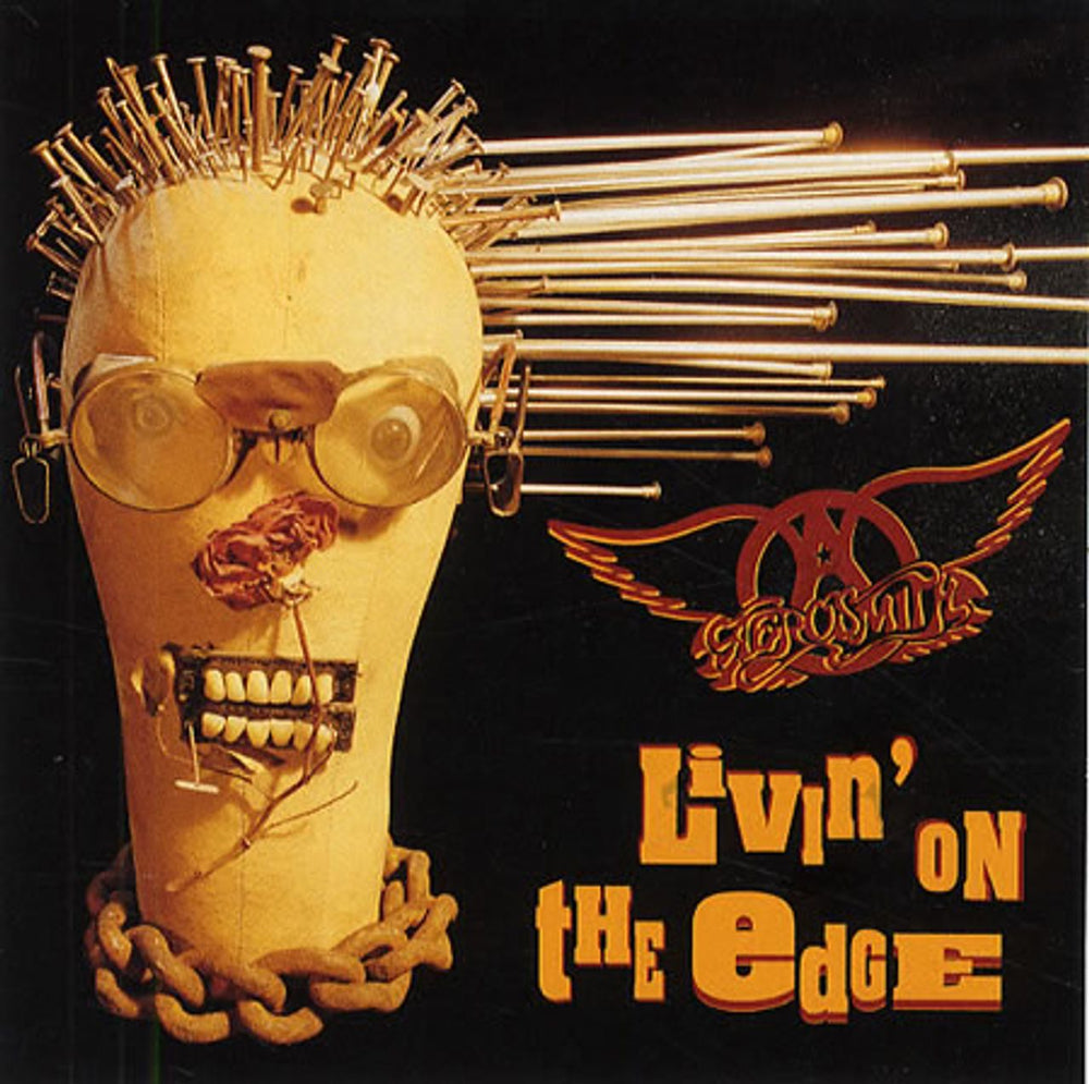 Aerosmith Livin' On The Edge UK CD single (CD5 / 5") GFSTD35