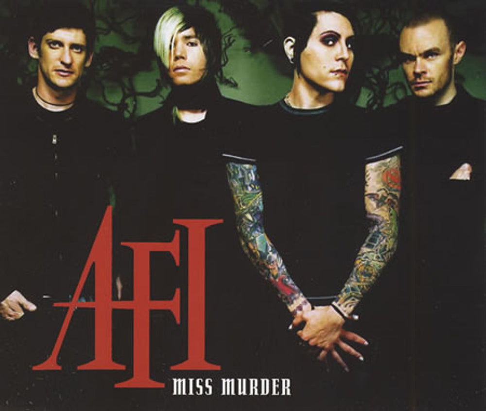 AFI Miss Murder UK Promo CD single (CD5 / 5") AFI1