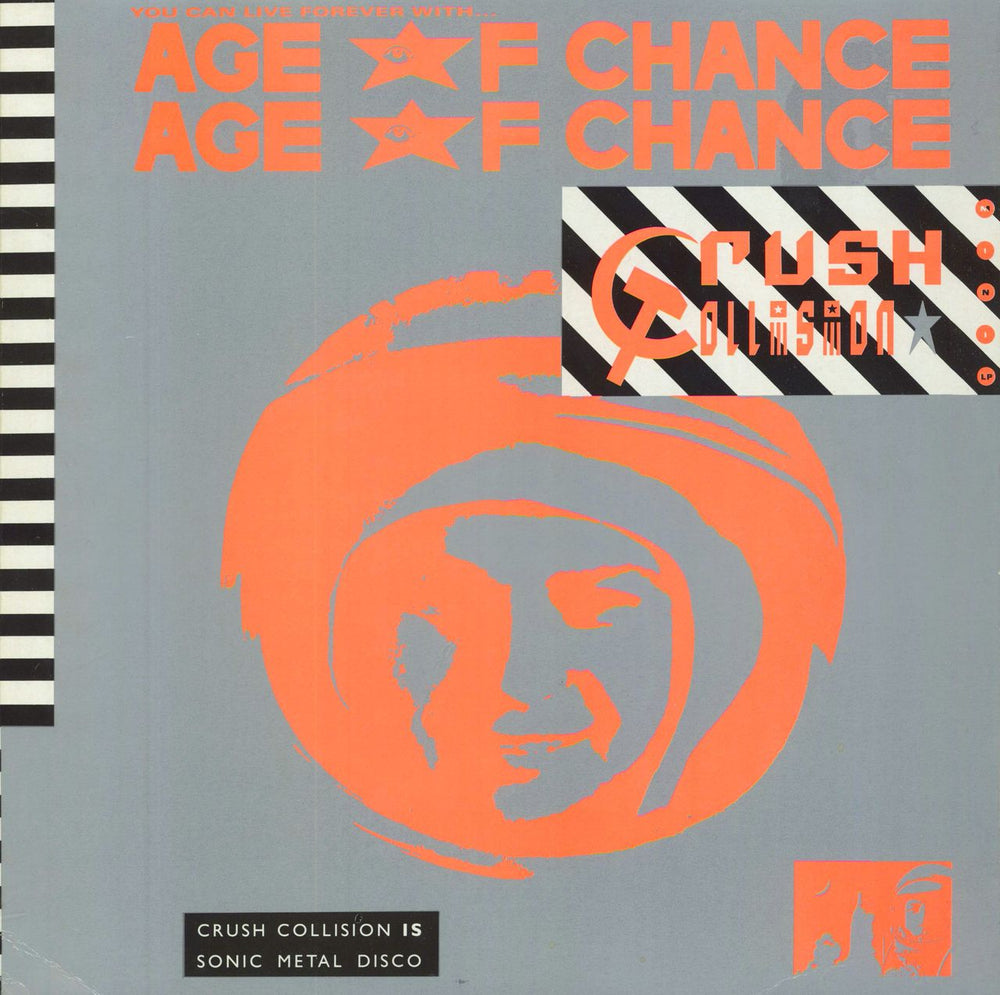 Age Of Chance Crush Collision UK 12" vinyl single (12 inch record / Maxi-single) AGE9