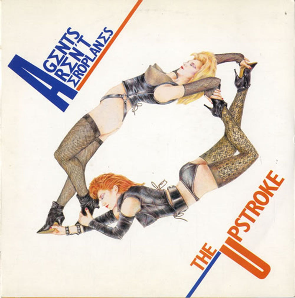 Agents Aren't Aeroplanes The Upstroke UK 7" vinyl single (7 inch record / 45) AGE1