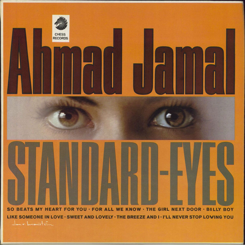 Ahmad Jamal Standard-Eyes UK vinyl LP album (LP record) CRL4530