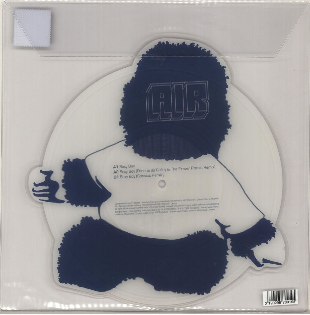 Air (French) Sexy Boy - RSD18 UK shaped picture disc (picture disc vinyl record) AIRSHSE694947