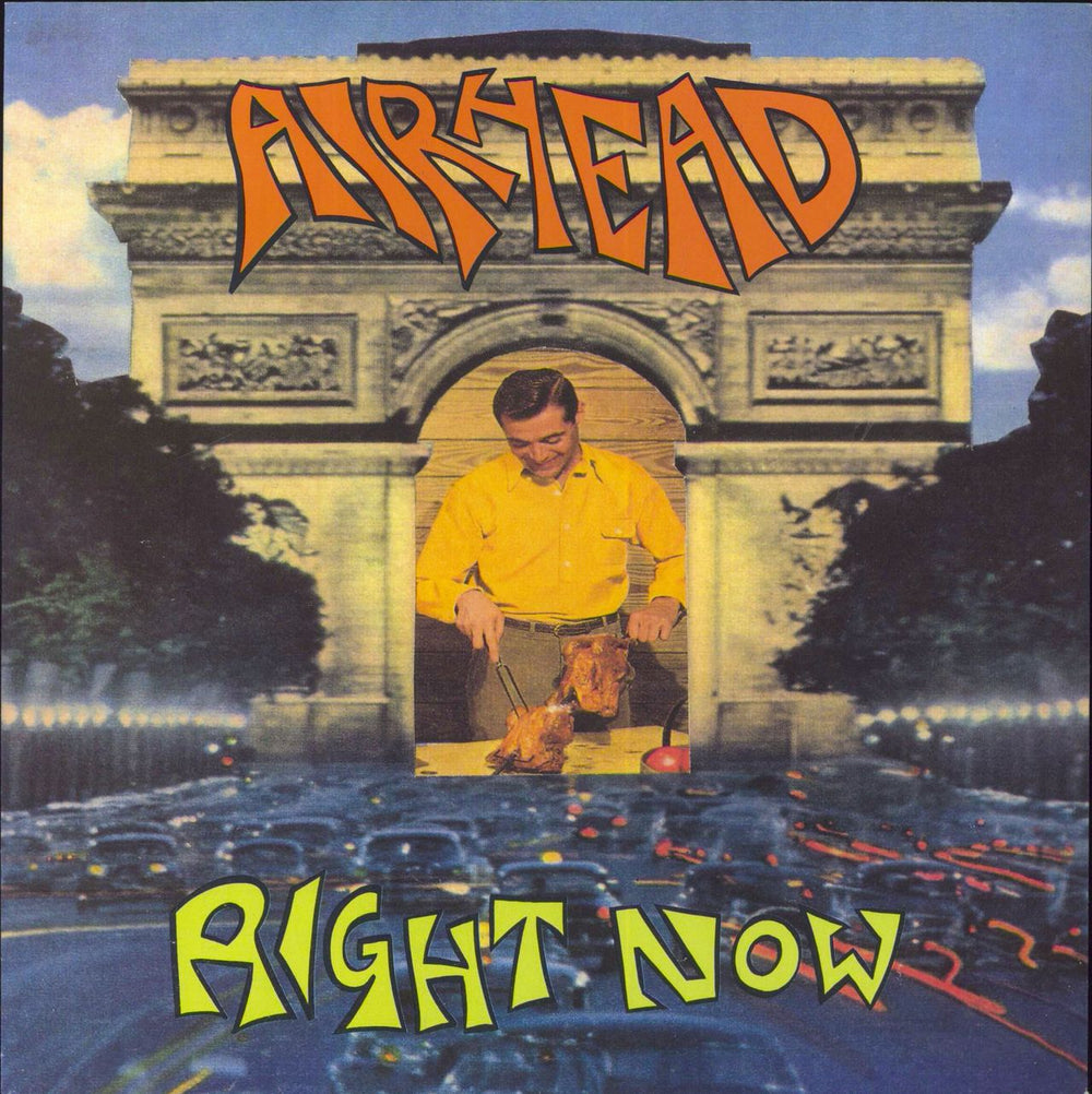 Airhead Right Now UK 7" vinyl single (7 inch record / 45) KOW49