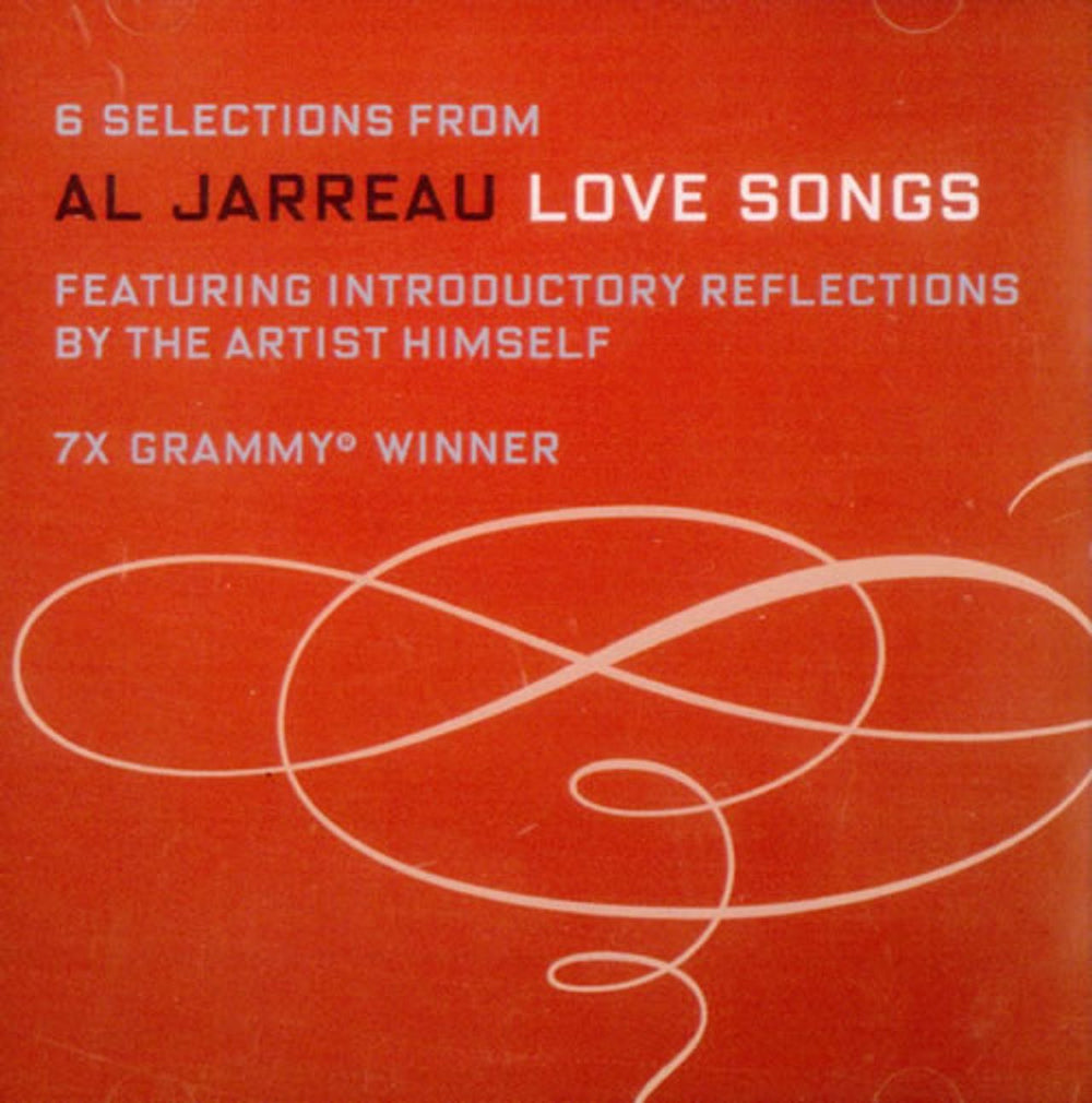 Al Jarreau 6 Selections From Love Songs US Promo CD-R acetate CDR ACETATE