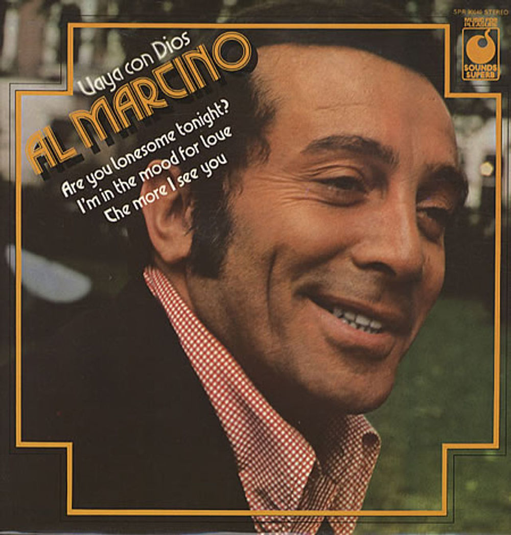 Al Martino Vaya Con Dios UK vinyl LP album (LP record) SPR90040