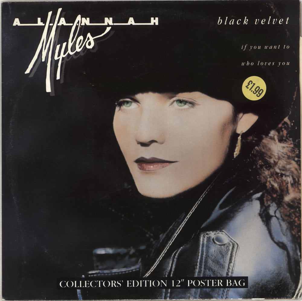 Alannah Myles Black Velvet UK 12" vinyl single (12 inch record / Maxi-single) A8742TW