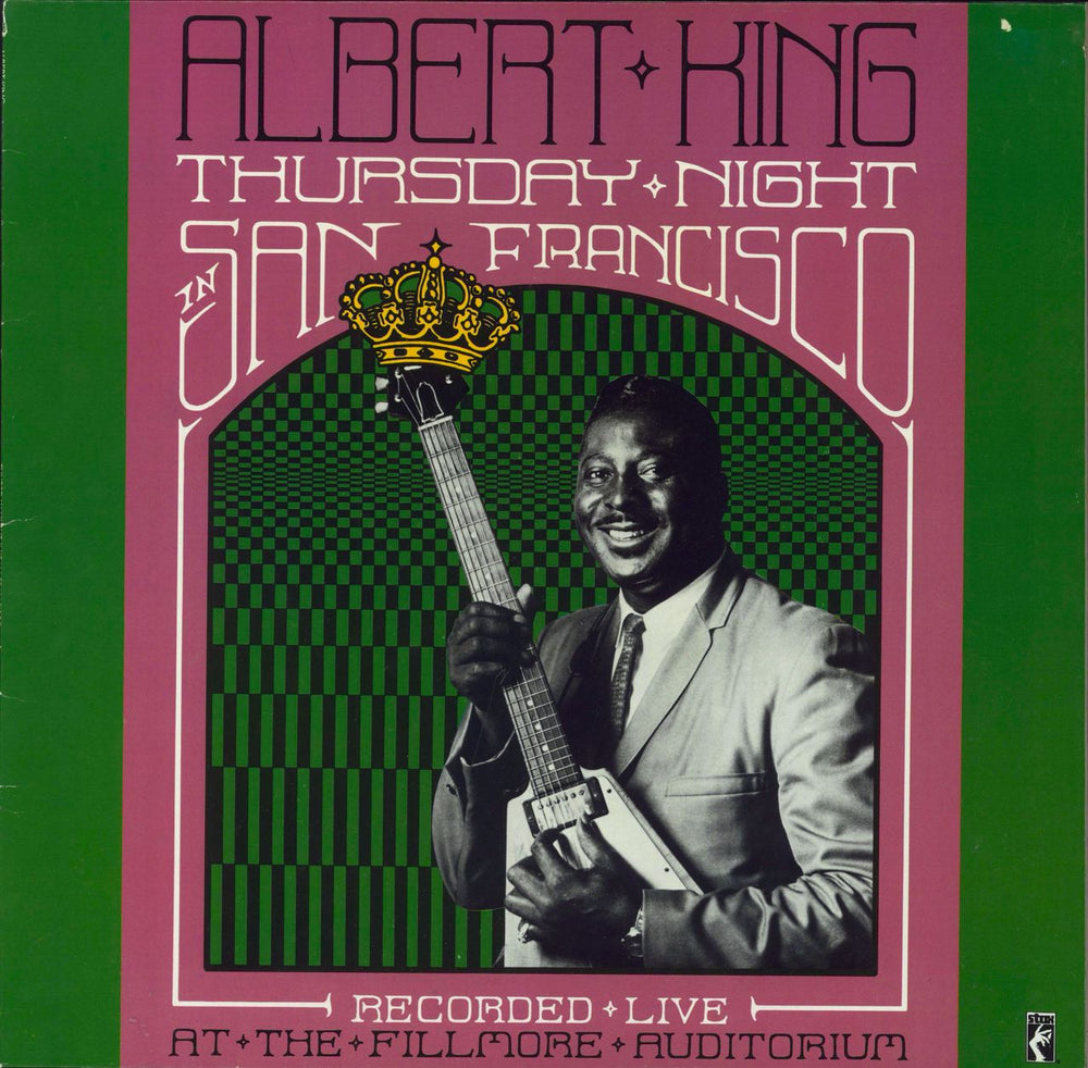 Albert King Thursdy Night In San Francisco UK vinyl LP album (LP record) SXE032