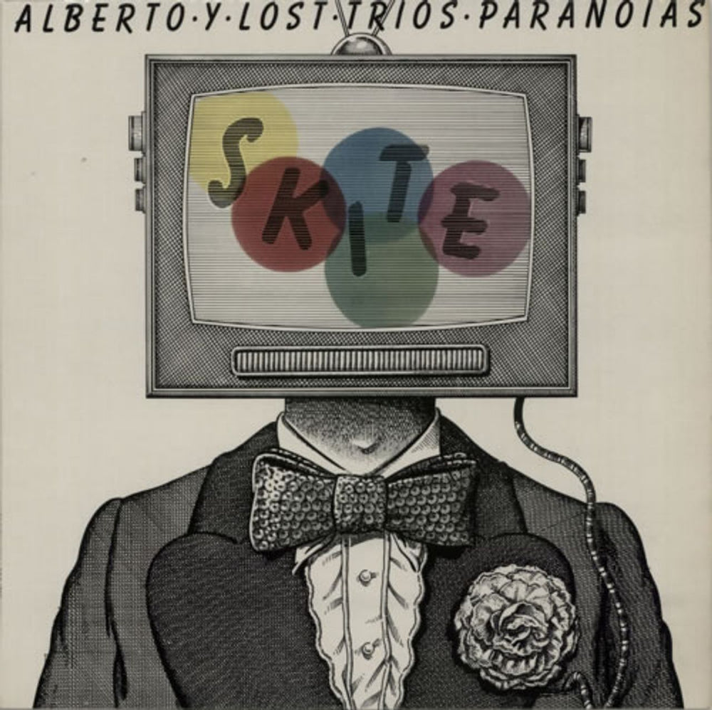 Alberto Y Lost Trios Paranoias Skite UK vinyl LP album (LP record) LOGO1009