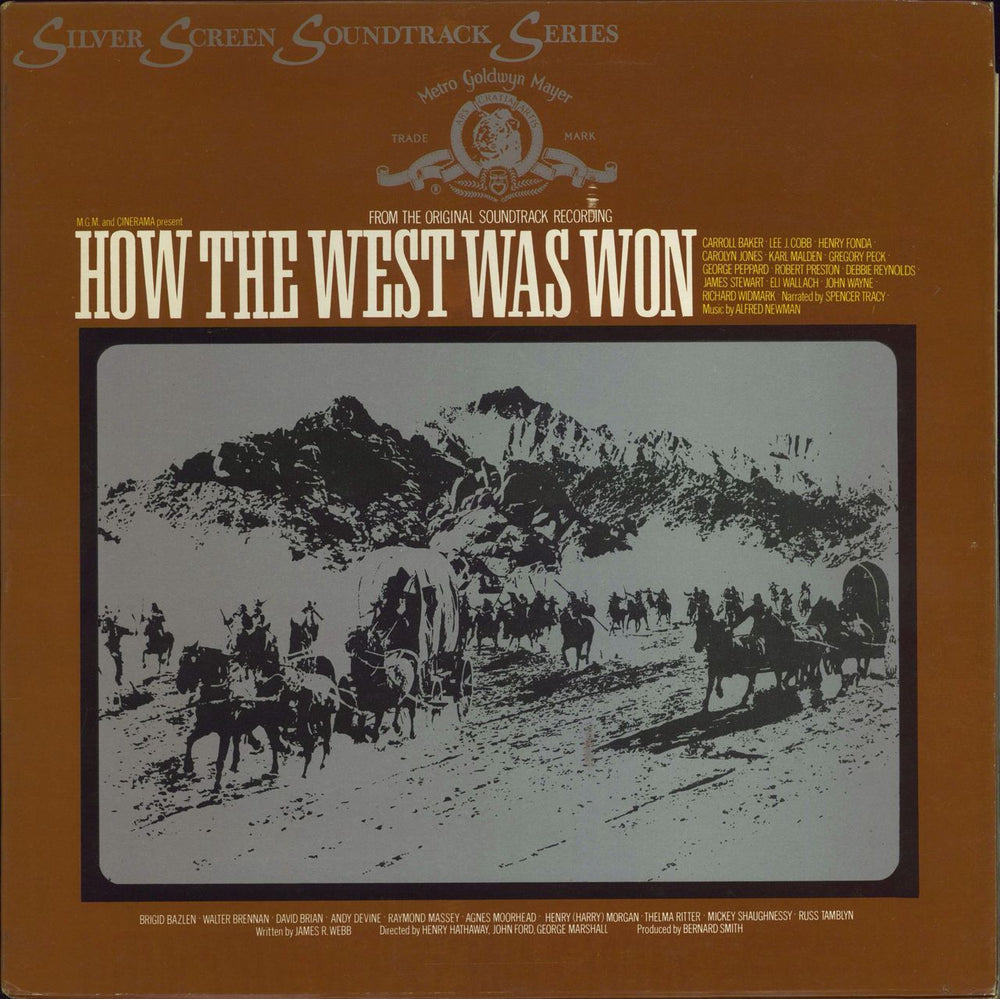 Alfred Newman How The West Was Won UK vinyl LP album (LP record) 2353029