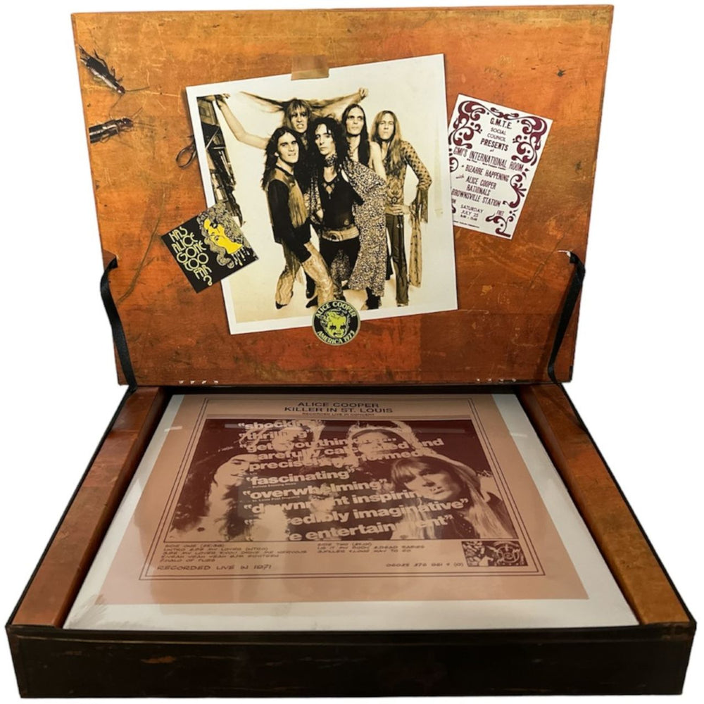 Alice Cooper Old School 1964-1974 US CD Album Box Set 602527689340