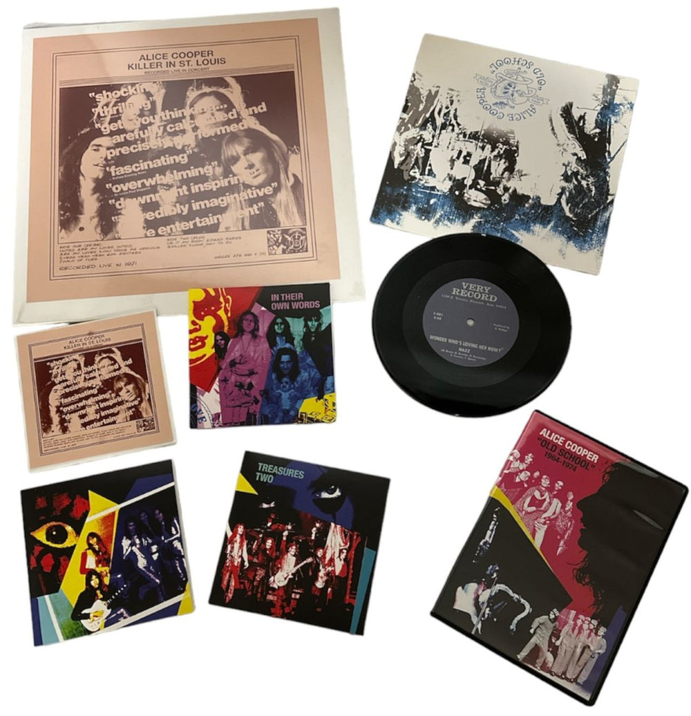 Alice Cooper Old School 1964-1974 US CD Album Box Set COODXOL553960