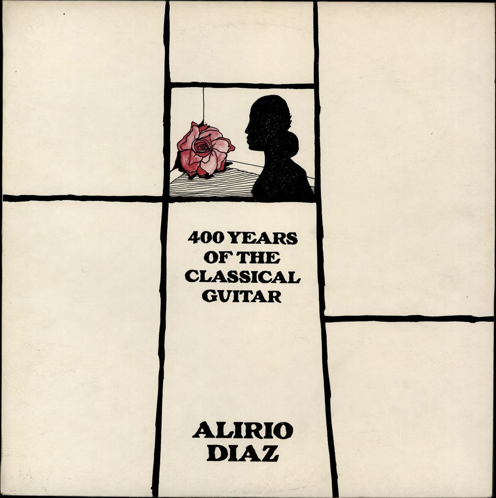 Alirio Díaz 400 Years Of The Classical Guitar UK vinyl LP album (LP record) SDBR3155