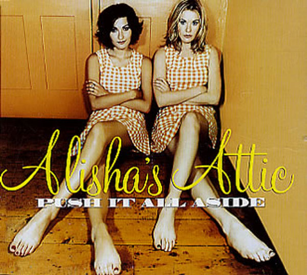 Alisha's Attic Push It All Aside UK Promo CD single — RareVinyl.com