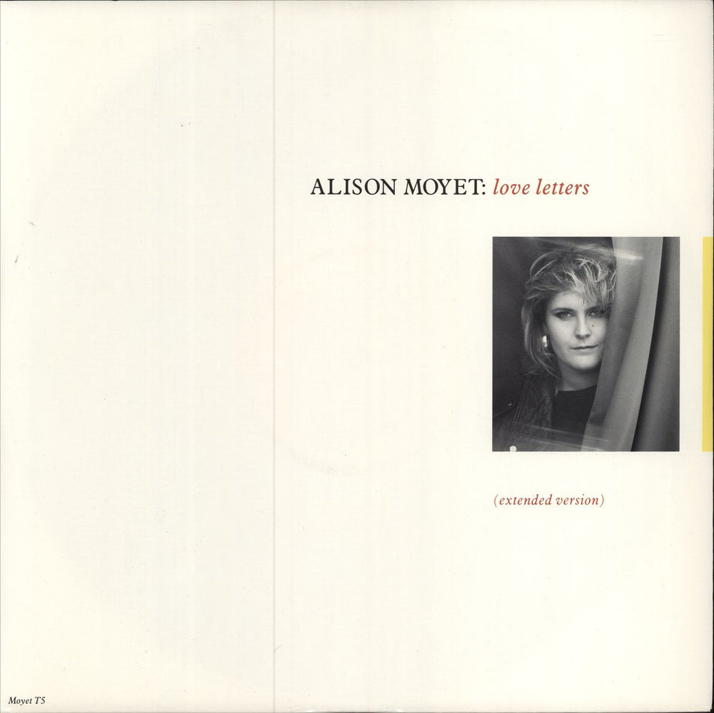 Alison Moyet Love Letters UK 12" vinyl single (12 inch record / Maxi-single) MOYETT5