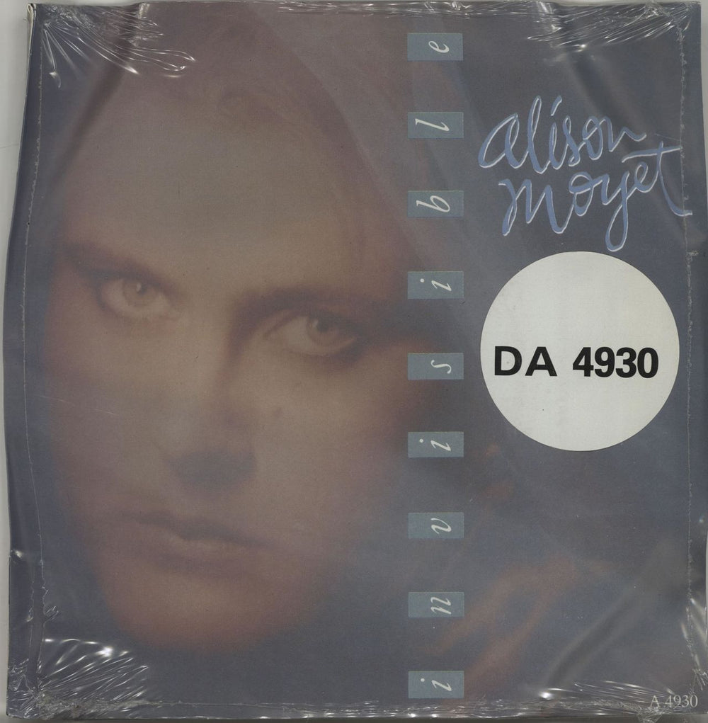 Alison Moyet Love Resurrection + Invisible - Doublepack UK Promo 7" vinyl single (7 inch record / 45) DA4930