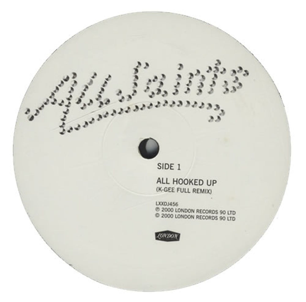 All Saints All Hooked Up - 2 x 12" UK Promo 12" vinyl single (12 inch record / Maxi-single) LX/XDJ456