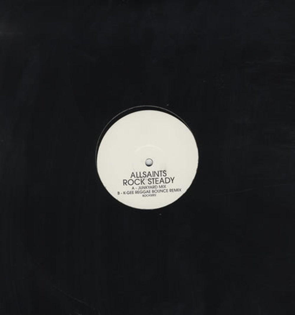 All Saints Rock Steady UK Promo 12" vinyl single (12 inch record / Maxi-single) ROCKS002