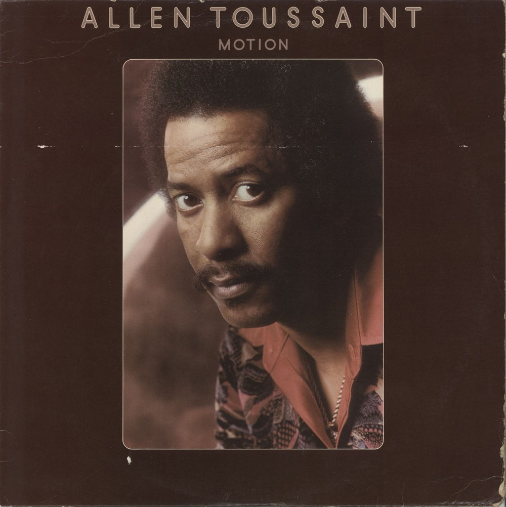 Allen Toussaint Motion US vinyl LP album (LP record) BSK3142