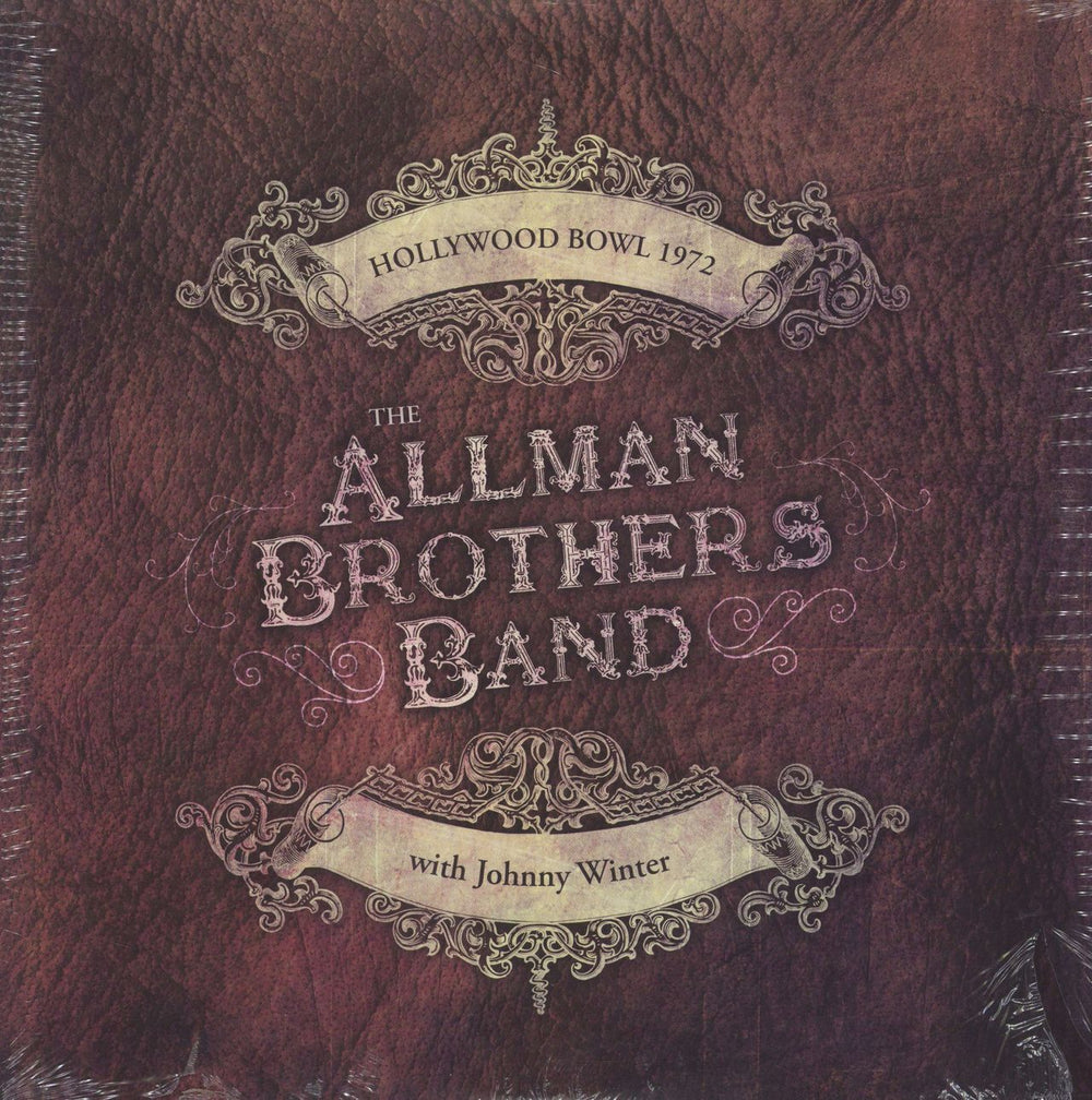 Allman Brothers Band Hollywood Bowl 1972 - 180gm - Sealed UK 2-LP vinyl record set (Double LP Album) LETV229LP