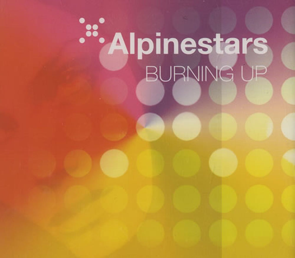 Alpinestars Burning Up UK CD single (CD5 / 5") RMR15CDS