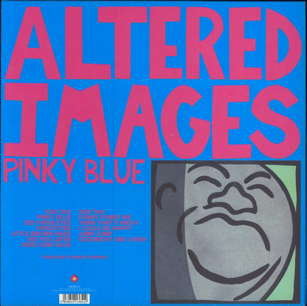 Altered Images Pinky Blue - 180gram Vinyl UK vinyl LP album (LP record) 5038622136512