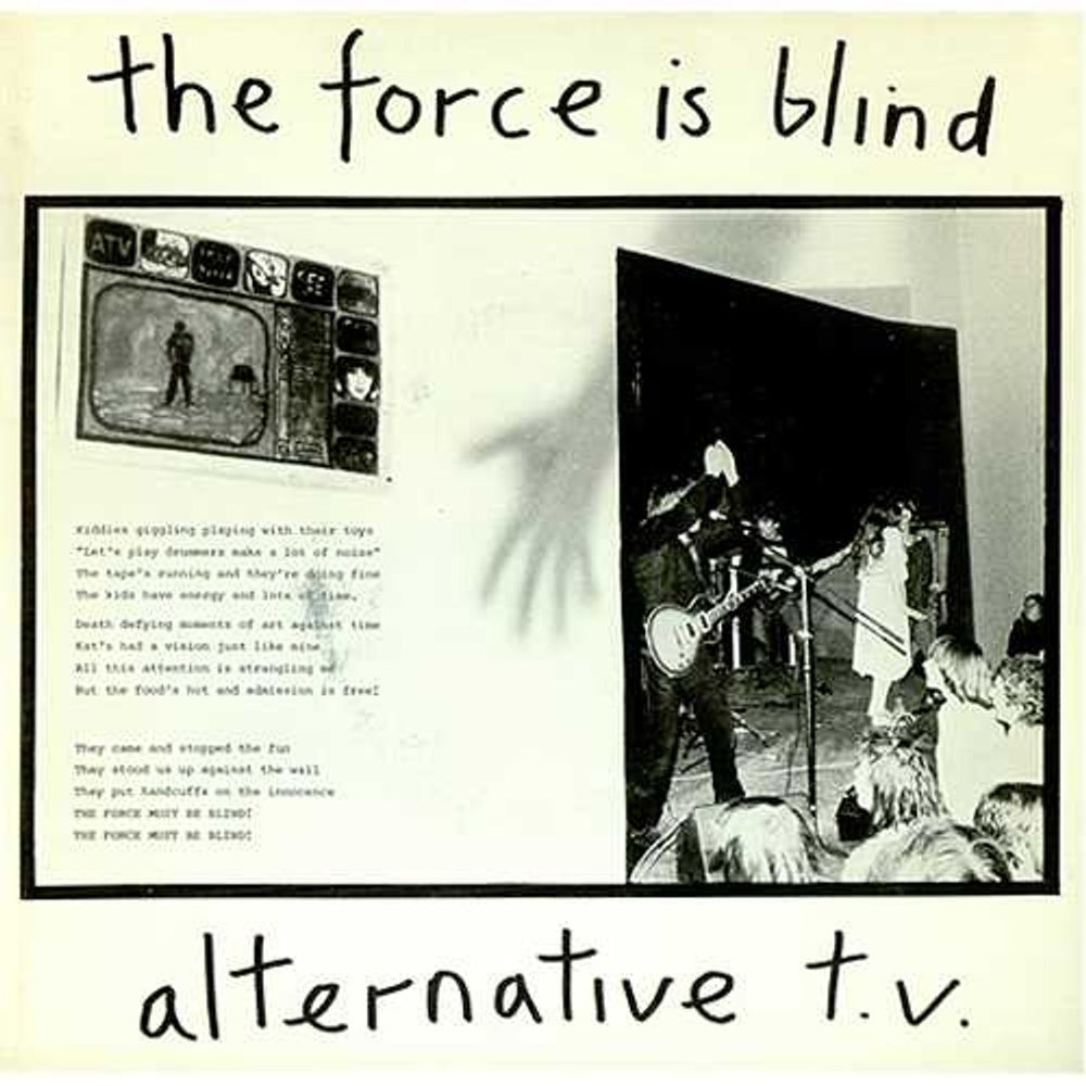 Alternative TV The Force Is Blind UK 7" vinyl single (7 inch record / 45) DFC10