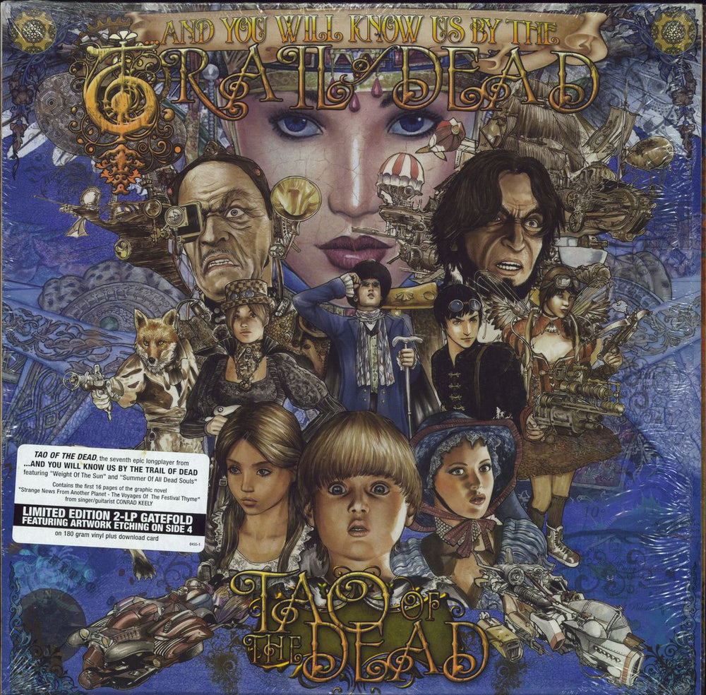 And You Will Know Us By The Trail Of Dead Tao Of The Dead - Shrink US 2-LP vinyl record set (Double LP Album) 0455-1