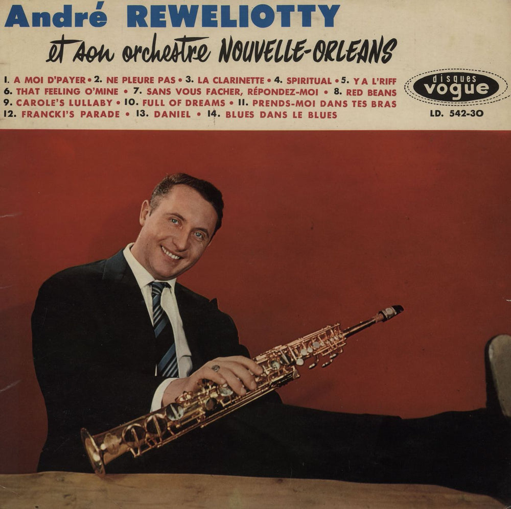 André Reweliotty André Reweliotty Et Son Orchestre Nouvelle-Orléans French vinyl LP album (LP record) LD.542-30