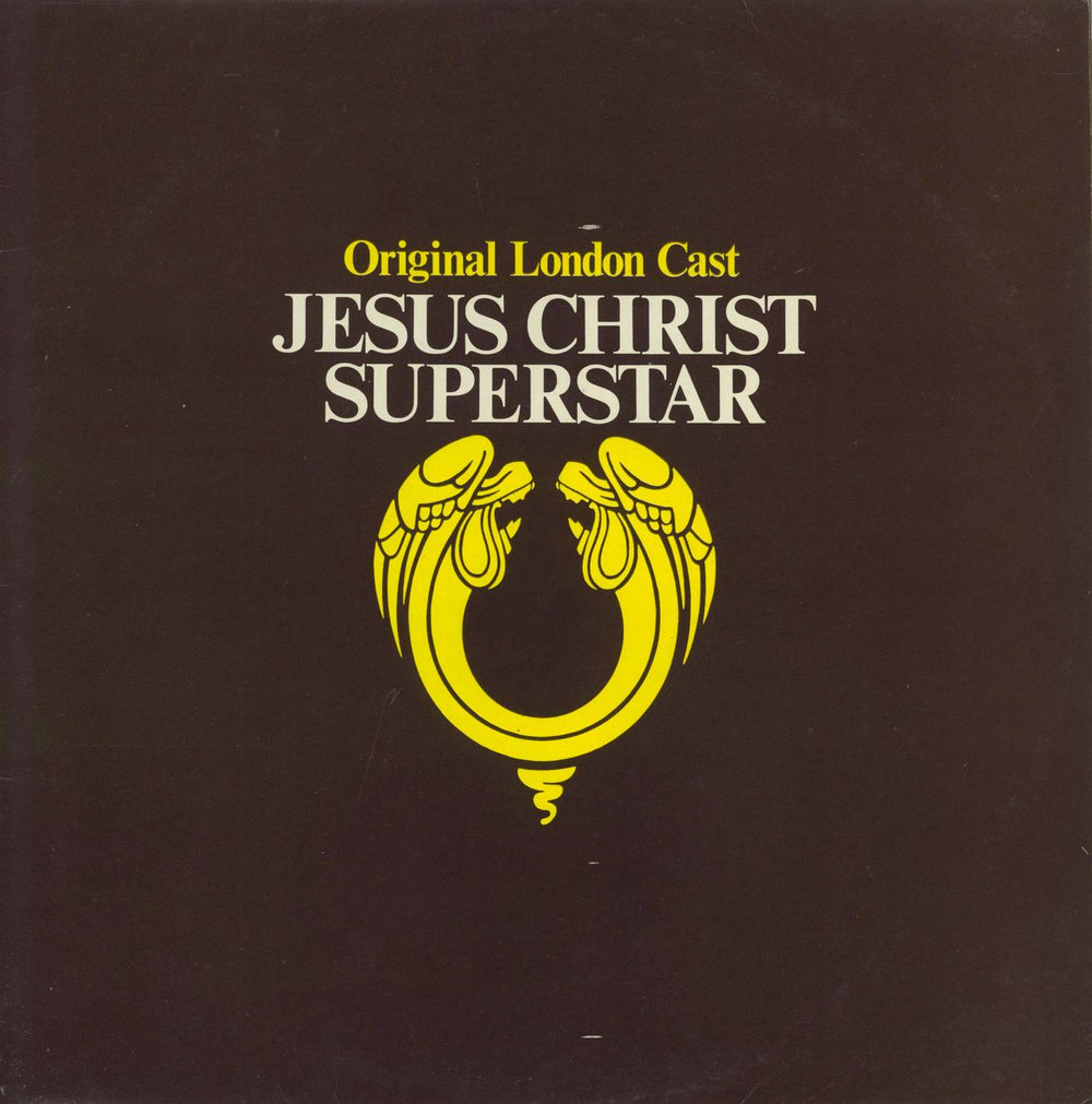 Andrew Lloyd Webber & Tim Rice Jesus Christ Superstar + insert & Souvenir Brochure - EX UK vinyl LP album (LP record) MDKS8008