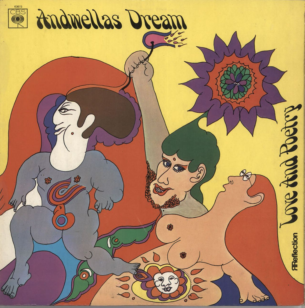 Andwella's Dream Love And Poetry - EX UK vinyl LP album (LP record) 63673