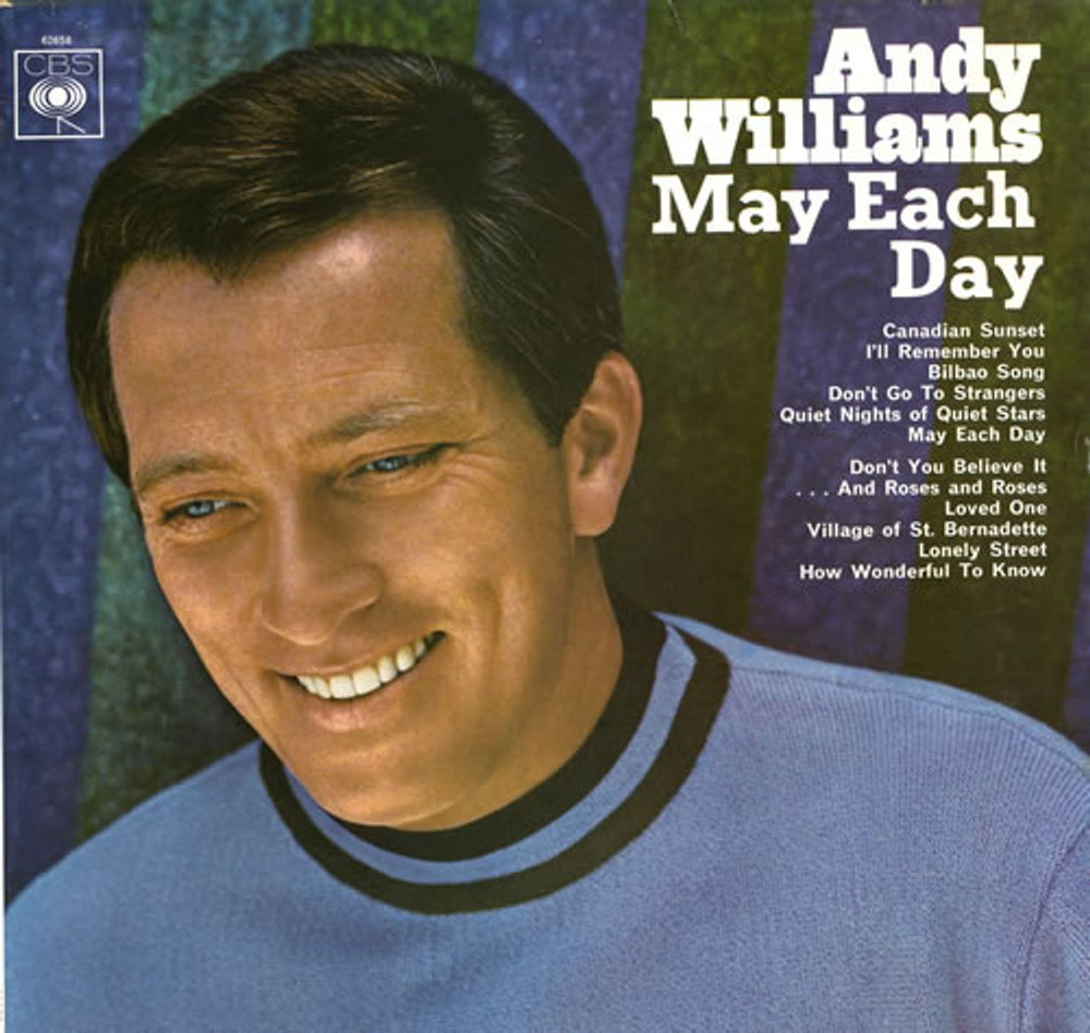 Andy Williams May Each Day UK vinyl LP album (LP record) 62658