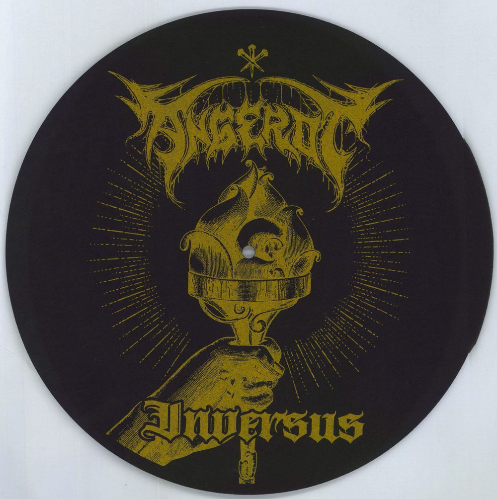 Angerot The Divine Apostate - Picture Disc w/ Slipmat US vinyl LP album (LP record)