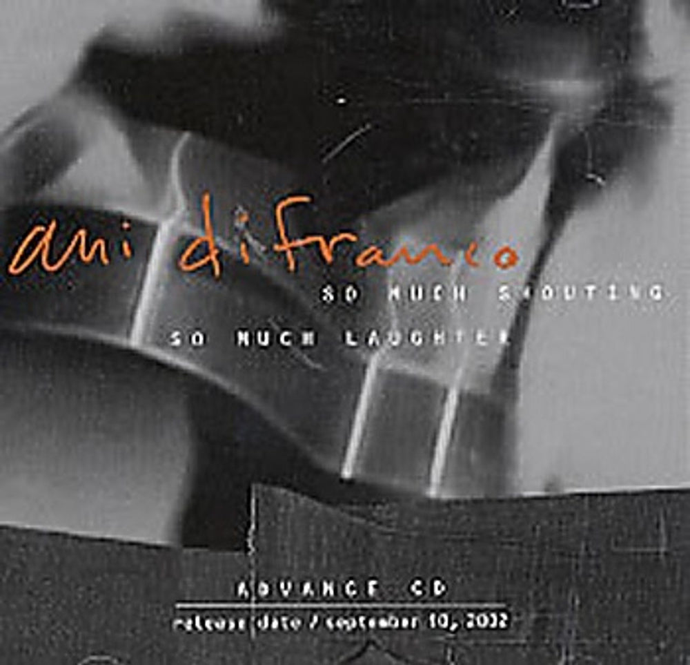 Ani Difranco So Much Shouting / So Much Laughter US Promo 2 CD album set (Double CD) PRO20291