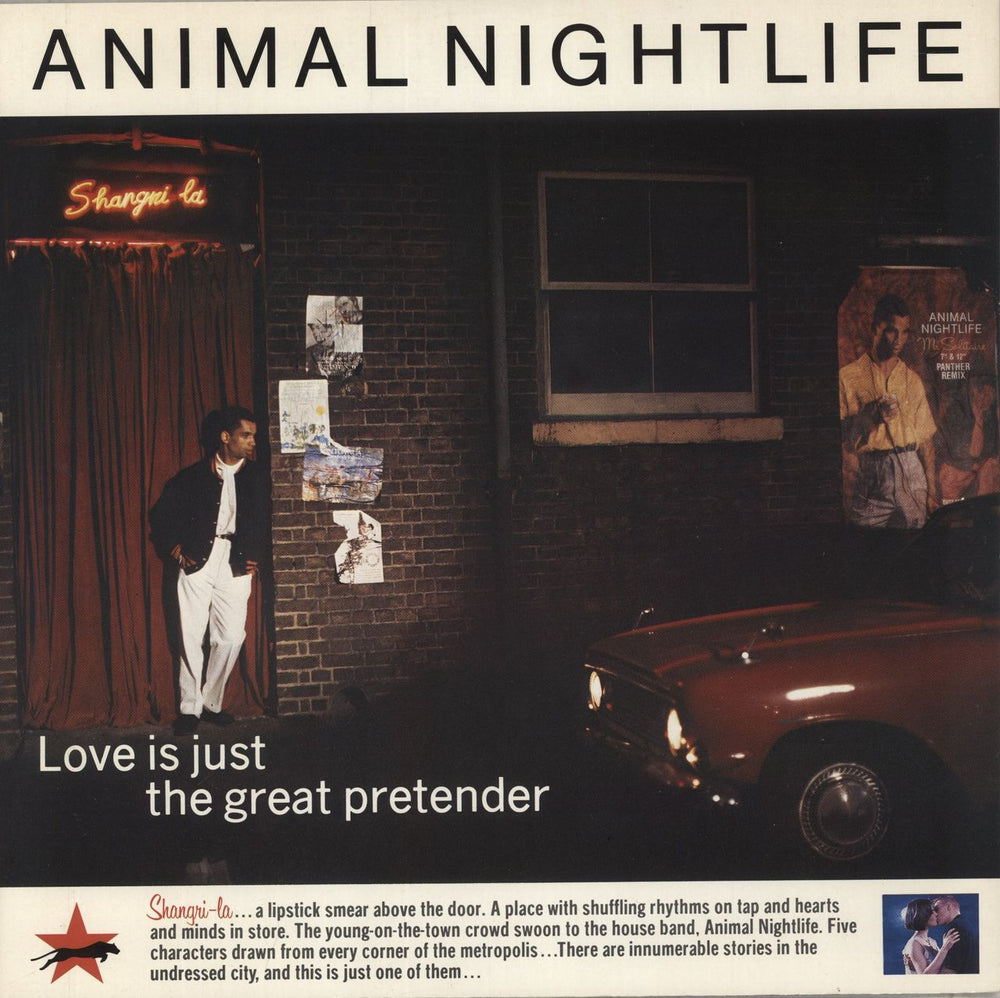 Animal Nightlife Love Is Just The Great Pretender UK 12" vinyl single (12 inch record / Maxi-single) 12IS200